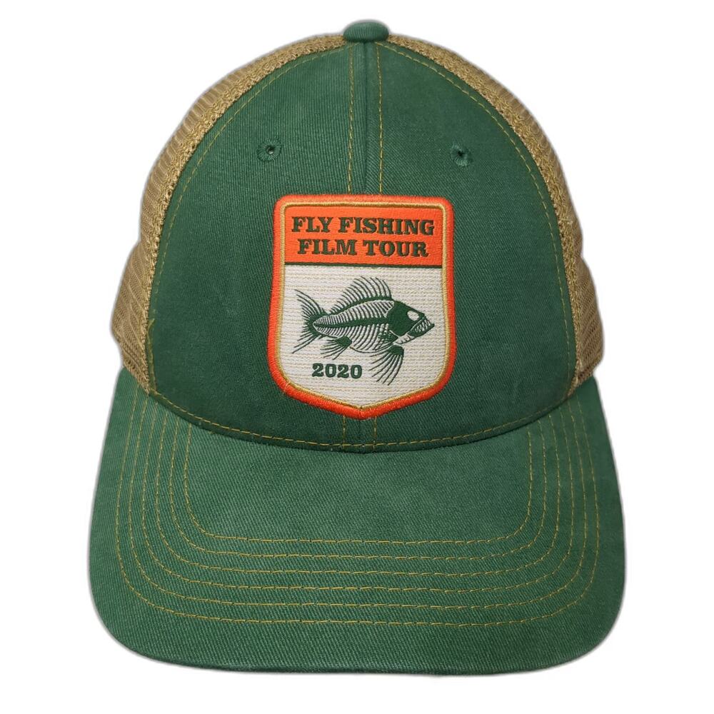 Costa Baseball Cap Green One Size Mesh Back 2020 Fly Fishing Film Tour Strapback